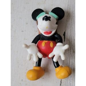 Just Toys Mickey Mouse airplane pilot Disney Pixar toy figure